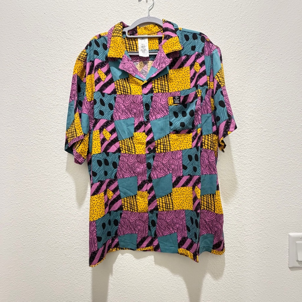 Disney Worlds Nightmare Before Christmas Sally button down shirt